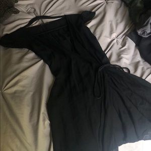 Brandy Melville black wrap dress
